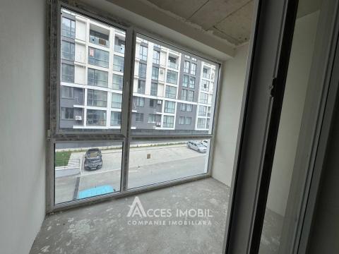 Bloc Nou! Durlești, str. Regina Elisabeta, 2 camere + living. Varianta albă!: 4