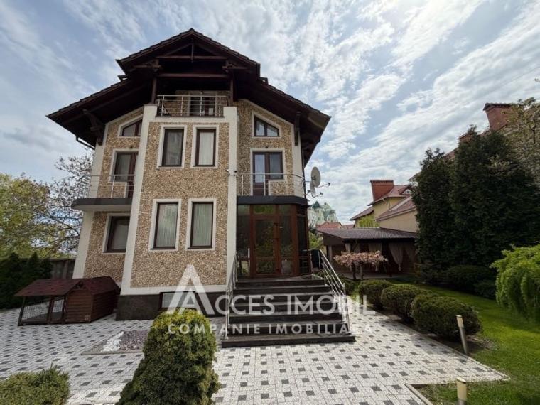 Casă în 3 nivele! Telecentru, str. Mihail Berezovschi, 200m2 + 6 ari. Euroreparație!: 0