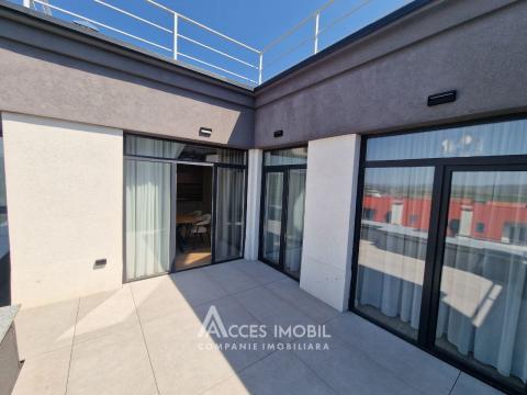 New Block! Penthouse! 1 mai street, Orhei, 3 rooms + living. Eurorepair! + 2 terraces!: 10