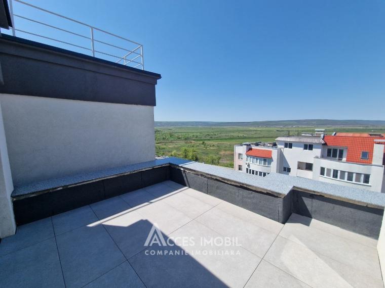 New Block! Penthouse! 1 mai street, Orhei, 3 rooms + living. Eurorepair! + 2 terraces!: 11