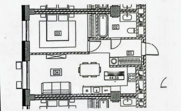 City Gardens! Rascani, Renasterii avenue, 1 room + living. White Version!: 1
