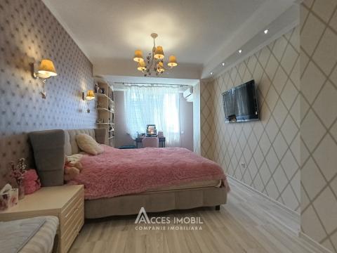 New Block! Telecentru, Constantin Vârnav street, 2 rooms + living room. Euro repair! Middle position!: 1