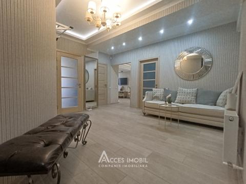 New Block! Telecentru, Constantin Vârnav street, 2 rooms + living room. Euro repair! Middle position!: 2