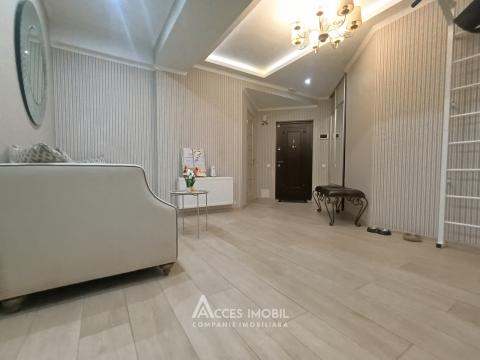 New Block! Telecentru, Constantin Vârnav street, 2 rooms + living room. Euro repair! Middle position!: 4