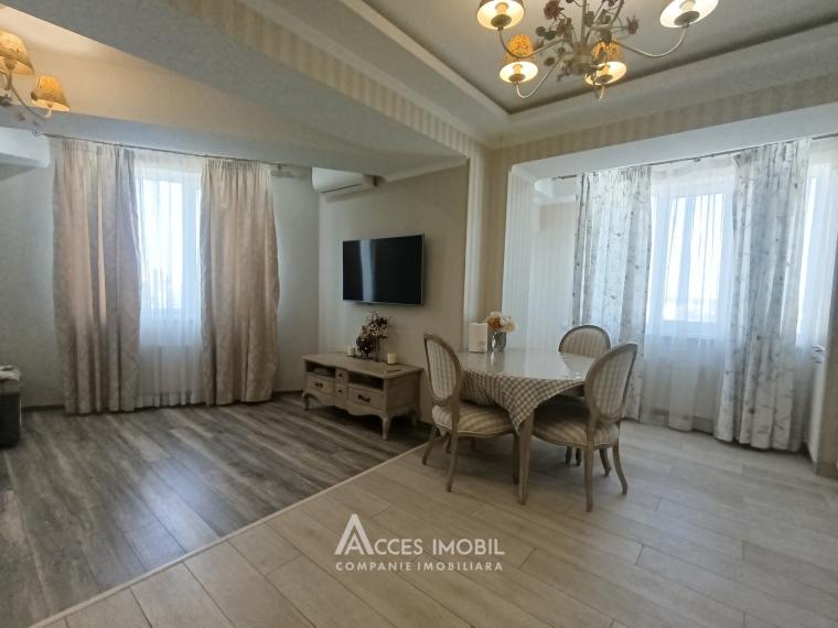 New Block! Telecentru, Constantin Vârnav street, 2 rooms + living room. Euro repair! Middle position!: 9