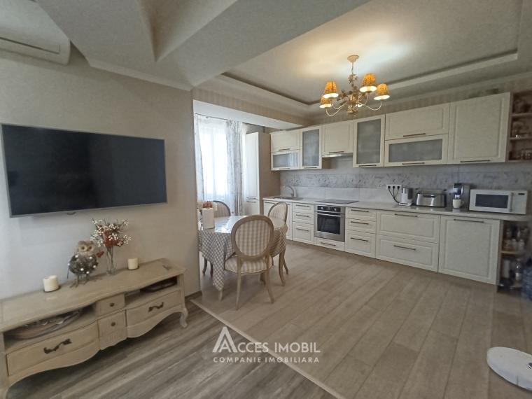 New Block! Telecentru, Constantin Vârnav street, 2 rooms + living room. Euro repair! Middle position!: 10