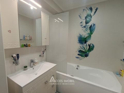 New Block! Telecentru, Constantin Vârnav street, 2 rooms + living room. Euro repair! Middle position!: 12