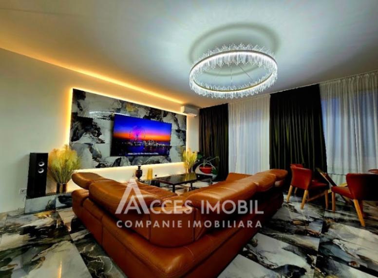 For Rent! Clock Tower! Riscani, Spartacus street, 2 room + living. Premium Repair!: 1