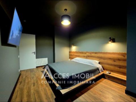For Rent! Clock Tower! Riscani, Spartacus street, 2 room + living. Premium Repair!: 4