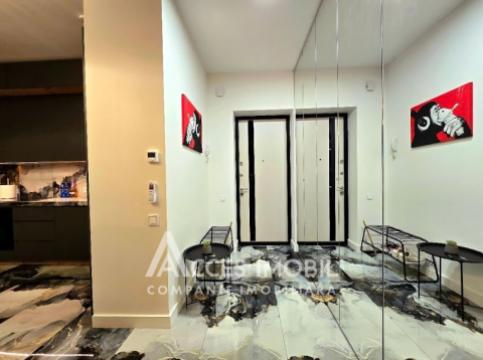 For Rent! Clock Tower! Riscani, Spartacus street, 2 room + living. Premium Repair!: 6