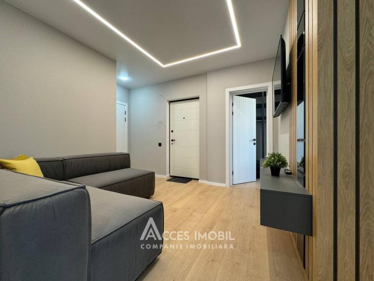 For Rent! New Block! Rascani, Renasterii avenue, 2 rooms + living. Euro Repair!: 1