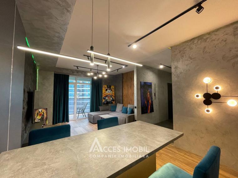 For Rent! New Block! Riscani, Bogdan Voievod street, 2 rooms + living. Euro Repair!: 0