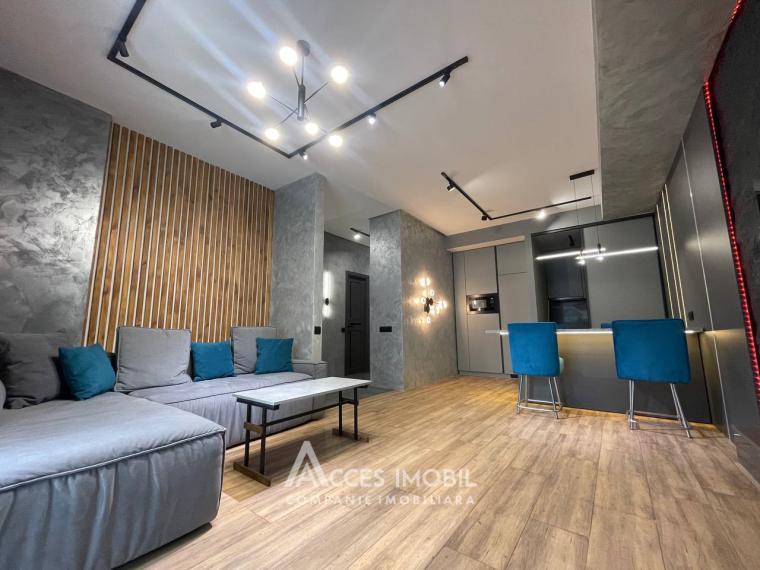 For Rent! New Block! Riscani, Bogdan Voievod street, 2 rooms + living. Euro Repair!: 2