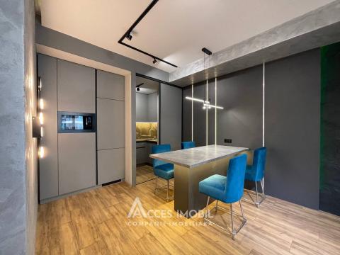 For Rent! New Block! Riscani, Bogdan Voievod street, 2 rooms + living. Euro Repair!: 5
