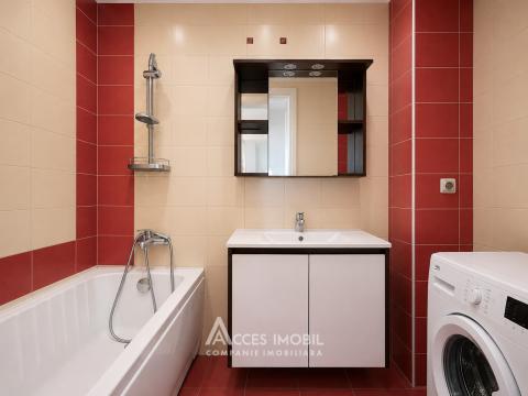 Bloc Nou! Botanica, str. Traian, 2 camere + living. Euroreparație!: 3
