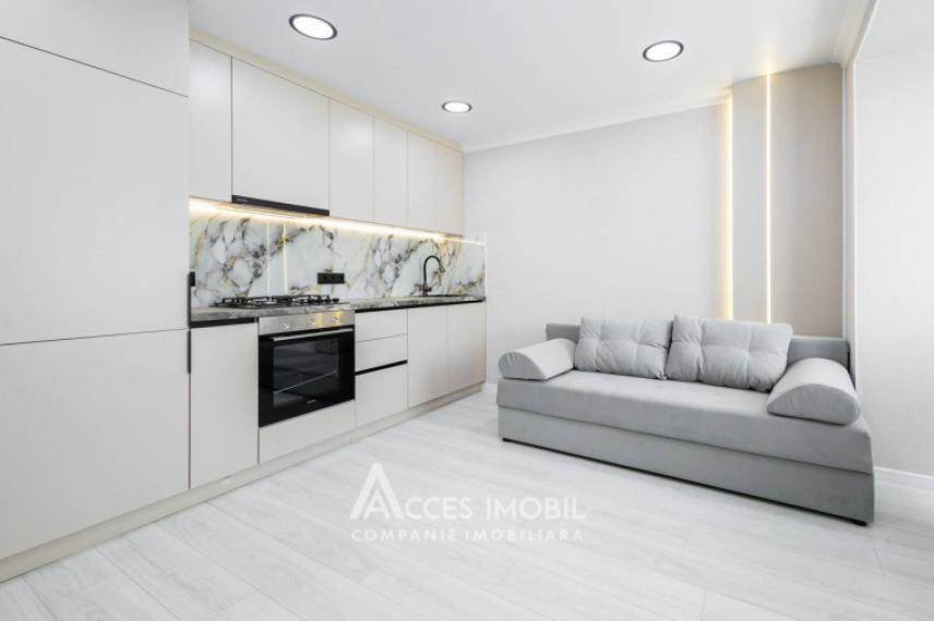 Buiucani, str. Gheorghe Tofan, 2 camere + living. Euroreparație!: 4