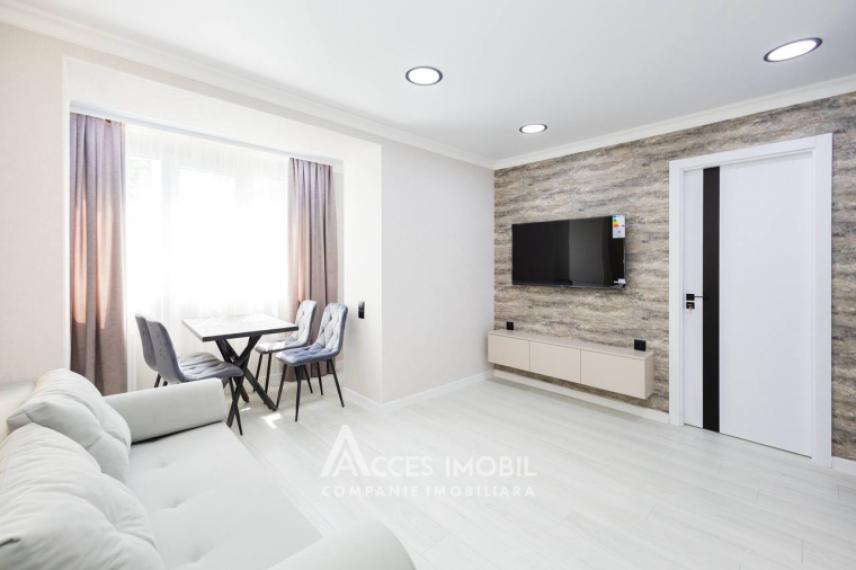 Buiucani, str. Gheorghe Tofan, 2 camere + living. Euroreparație!: 5