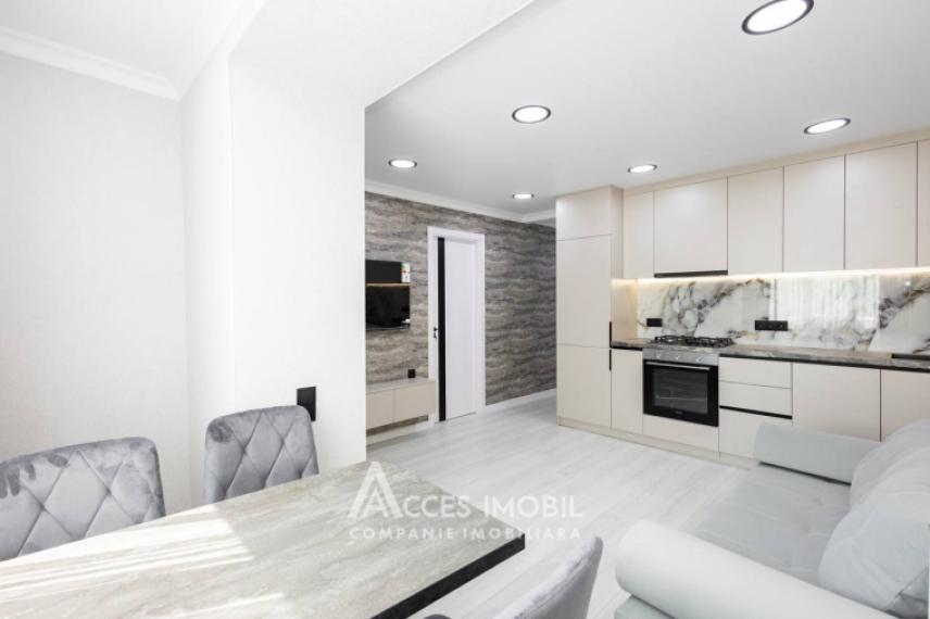 Buiucani, str. Gheorghe Tofan, 2 camere + living. Euroreparație!: 6