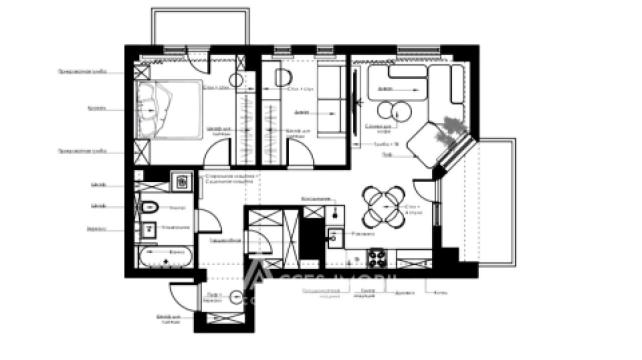 Satul German! Botanica, str. Națională,  2 camere + living. Variantă Albă!: 11