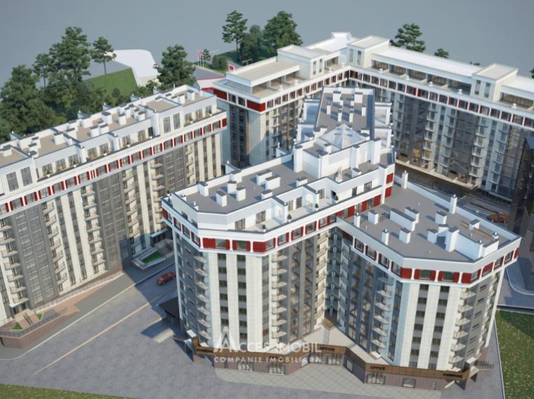 Boiar House! Bloc Nou! Durlești, str. Nicolae Dimo, 3 camere, 77m²! În Construcție!: 1