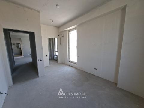Penthouse, Satul German! Botanica, str. Europa, 3 camere + living. Varianta albă! +36 m2 TERASĂ!: 5
