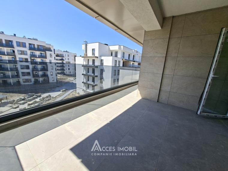 Penthouse, Satul German! Botanica, str. Europa, 3 camere + living. Varianta albă! +36 m2 TERASĂ!: 9