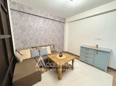 For Rent! New block! Botanica, Botanica Veche street, 1 room + living. Euro repair!: 2