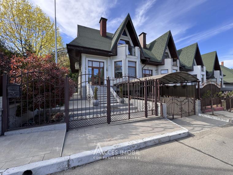 Townhouse on 3 levels! Calea Ieșilor street, Sculeni 220m2 + 3 acres! Eurorepair!: 0