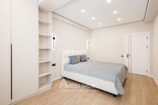 Bloc Nou! str. Cartușa, Durlești, 2 camere + living. Euroreparație!: 2