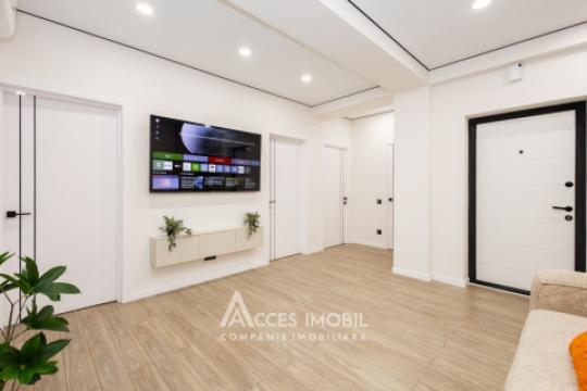 Bloc Nou! str. Cartușa, Durlești, 2 camere + living. Euroreparație!: 10