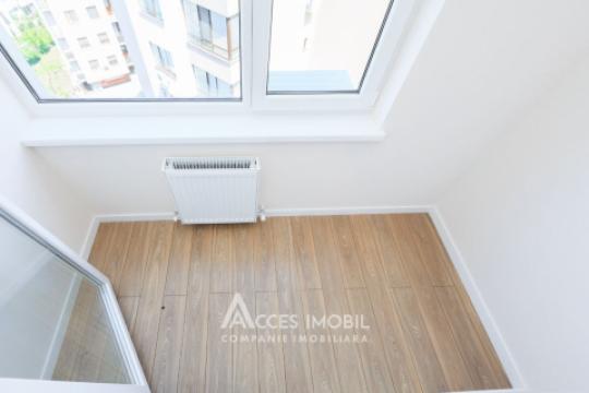 Bloc Nou! str. Cartușa, Durlești, 2 camere + living. Euroreparație!: 16