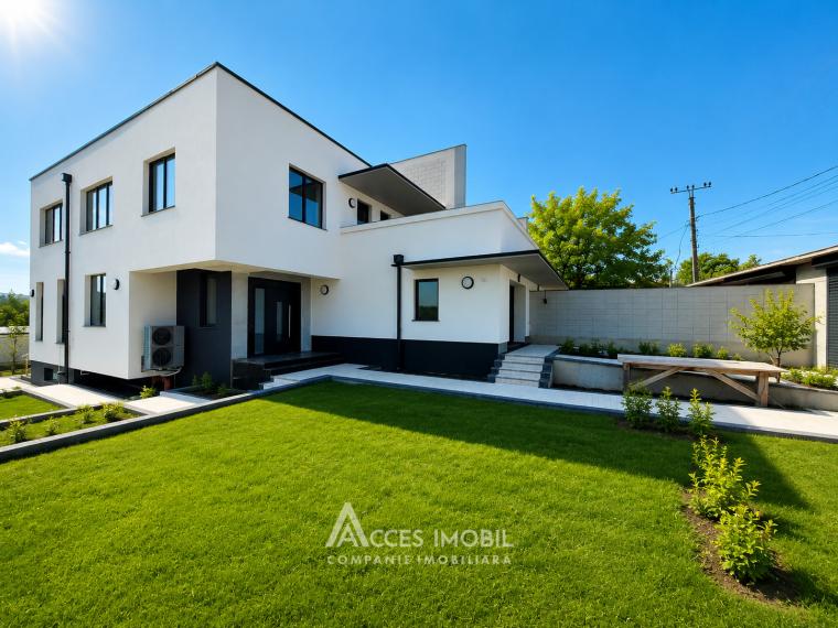 Duplex în 3 niveluri! Sociteni, str. Independenței, 275m2 + 4 ari! Variantă albă!: 0