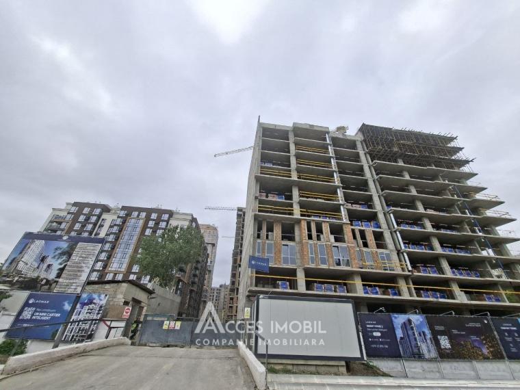 SMART HOME! Lagmar!  Râșcani, str. Tudor Vladimirescu, 2 camere + living. Variantă albă!: 2