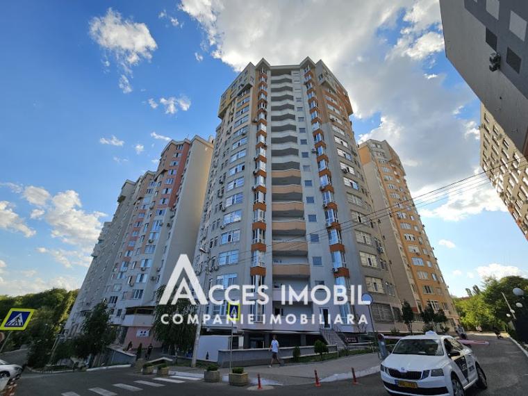 Basconslux! Новострой! Парковая зона, Центр, ул. Мелестиу, 2 комнаты + гостиная! Кладовая 9 м2 включена в цену!: 14