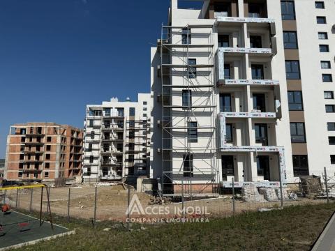 Satul German! Botanica, Europa street, 2 rooms + living. White Version!: 2