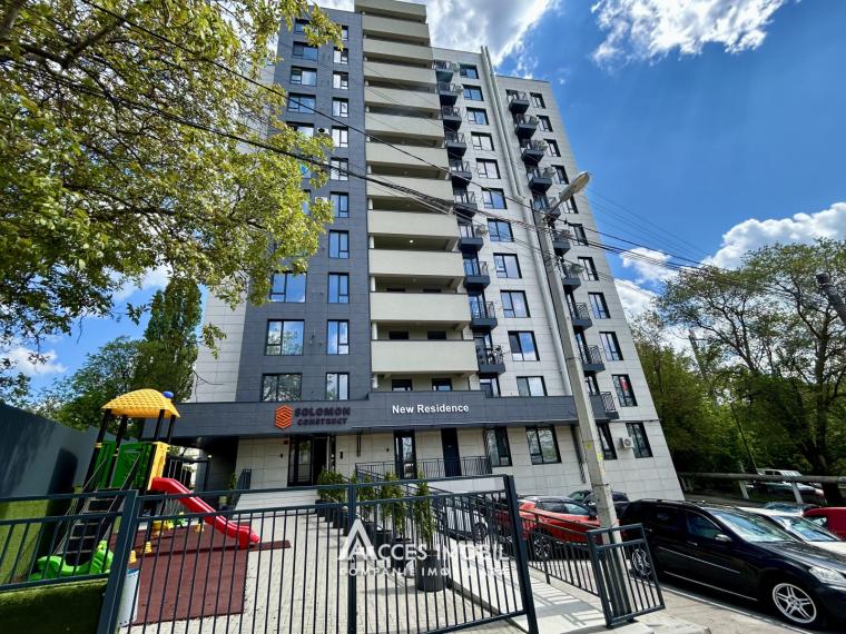 Solomon Construct! Jubiliară street, Botanica, 2 rooms + living! Eurorepair!: 12
