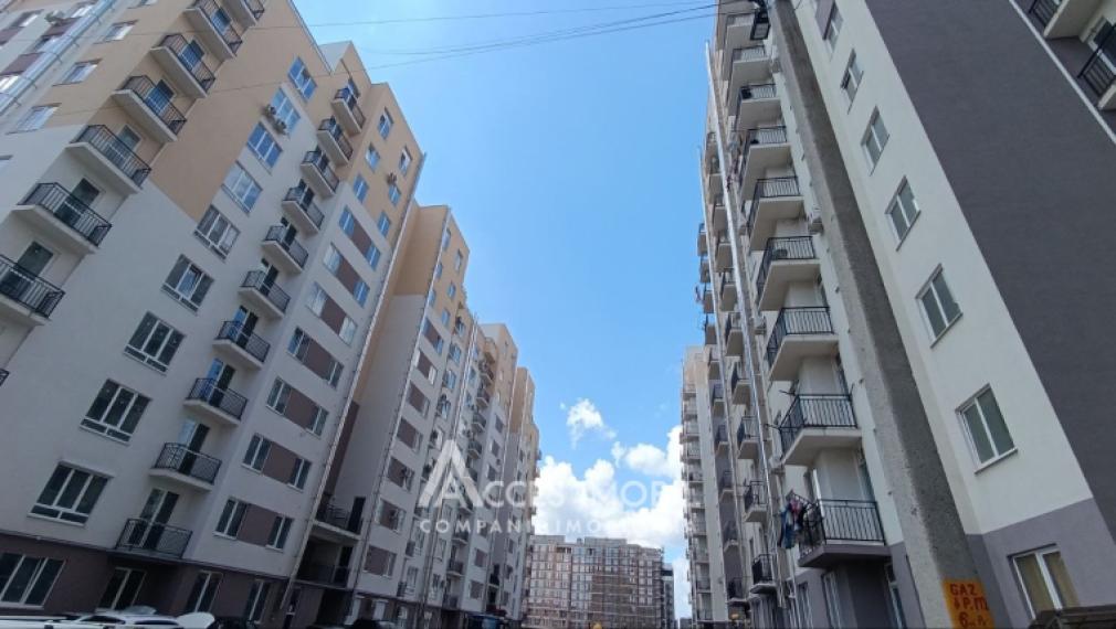 Nicons! New Block! Durlesti, Cartusa street, 1 room + living. White version!: 15