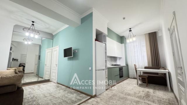 Sahin Construction! New Block! Centru, Moara Rosie street, 2 rooms + living room. Eurorepair!: 2