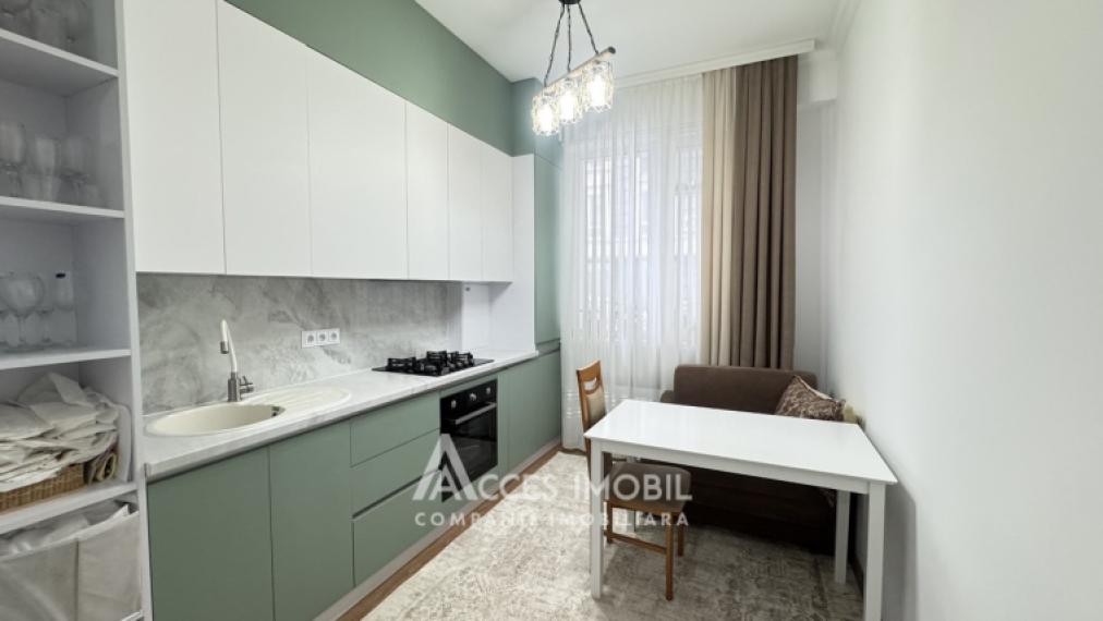 Sahin Construction! New Block! Centru, Moara Rosie street, 2 rooms + living room. Eurorepair!: 3
