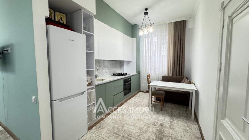 Sahin Construction! New Block! Centru, Moara Rosie street, 2 rooms + living room. Eurorepair!: 4
