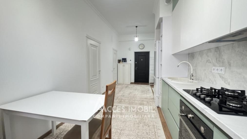Sahin Construction! New Block! Centru, Moara Rosie street, 2 rooms + living room. Eurorepair!: 5