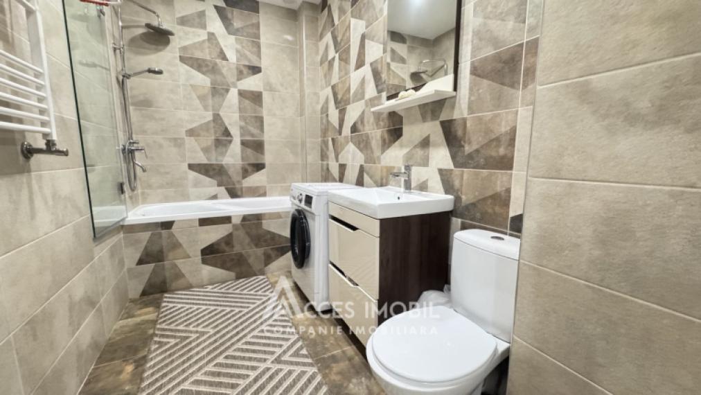 Sahin Construction! New Block! Centru, Moara Rosie street, 2 rooms + living room. Eurorepair!: 9