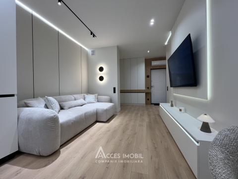 Inamstro! New Block! Buiucani, Ioana Radu street, 2 rooms + living room. Eurorepair! Authonomus heating!: 3