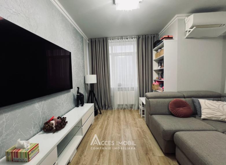 Volare! Botanica, Grenoble street, 2 rooms + living room. Eurorepair!: 1