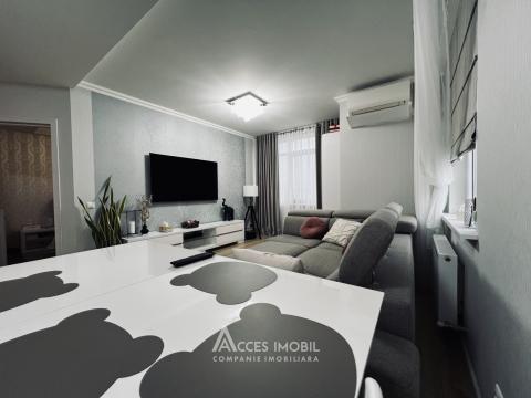 Volare! Botanica, Grenoble street, 2 rooms + living room. Eurorepair!: 3