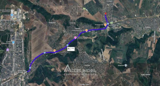 Land for construction, 16,44 ares! Budești, Serghei Lazo Street!: 9