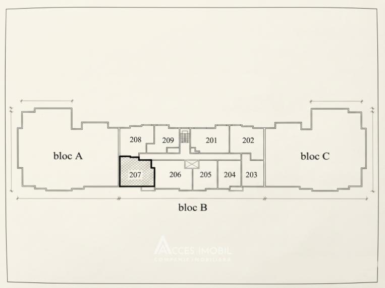 Poliprim-Grup! New block! Durlești, Nicolae Dimo street, 2 rooms.: 2
