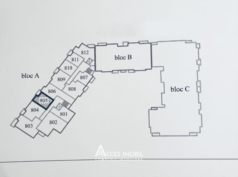 New Block! Durlesti, Nicolae Dimo street, 1 room.: 6