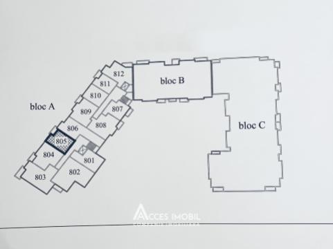 New Block! Durlesti, Nicolae Dimo street, 1 room.: 6