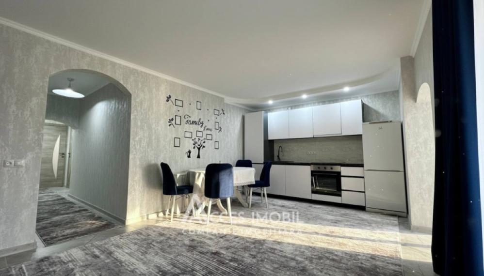 Casă! Strășeni, satul Roșcani, 2 camere + living, 73m2 + 12 ari. Euroreparație!: 5